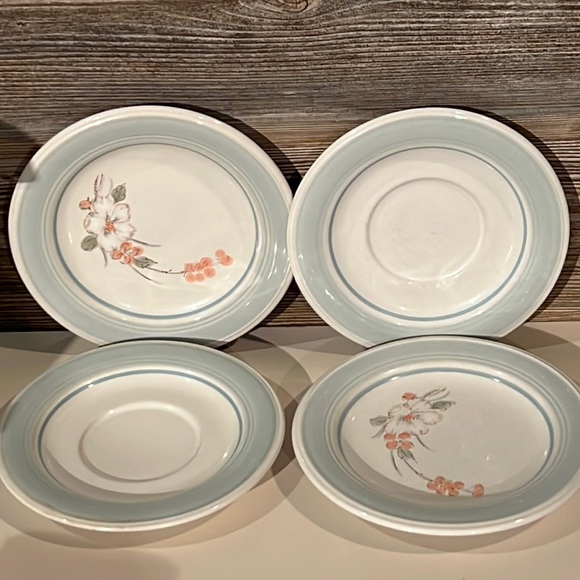 Dining Vintage Saucer Plates Poshmark